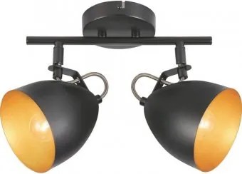 Plafoniera/spot vintage 2 becuri E14 LASABEZ 805326 Globo