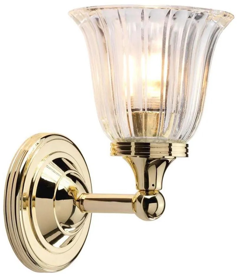 Elstead BATH-AUSTEN1-PB-LED Aplica de perete pentru baie AUSTEN 1xG9/3W/230V IP44 aurie