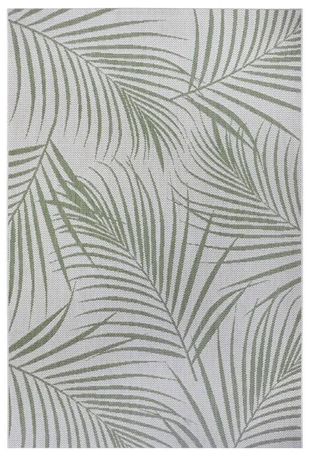 Covor exterior Ragami Flora, 160x230 cm, verde - gri