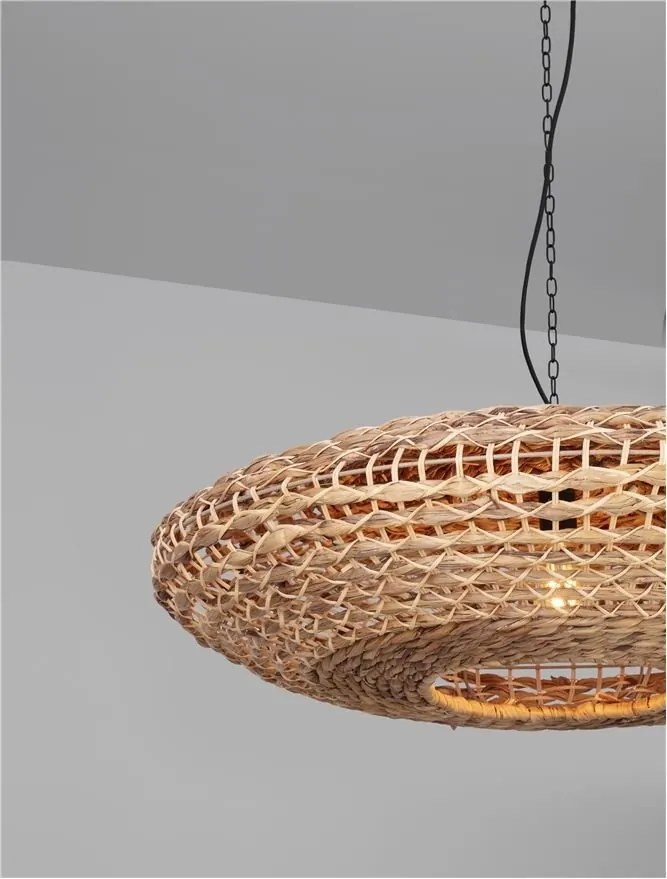 Lustra boho style design natural Bola