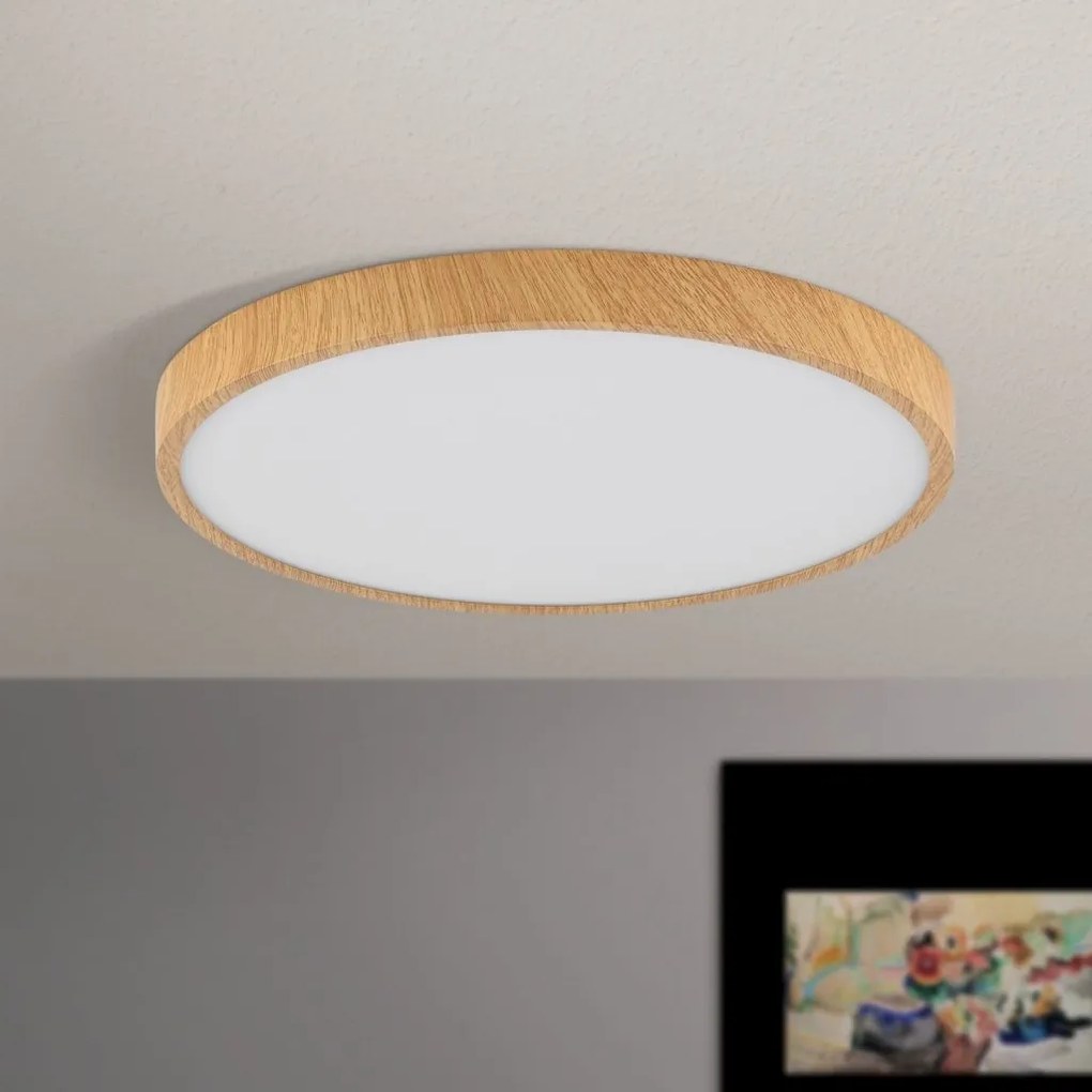 Plafoniera LED design slim BULLY D-28cm maro