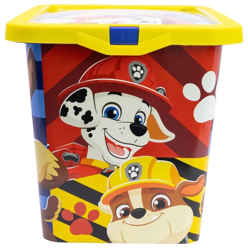 Patrula Cățelușilor Rescue Pups cutie de depozitare din plastic 7 L