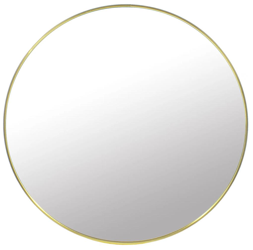 Oglinda rotunda Culoare auriu, LEOBERT - diverse dimensiuni Diametrul oglinzii: 80 cm