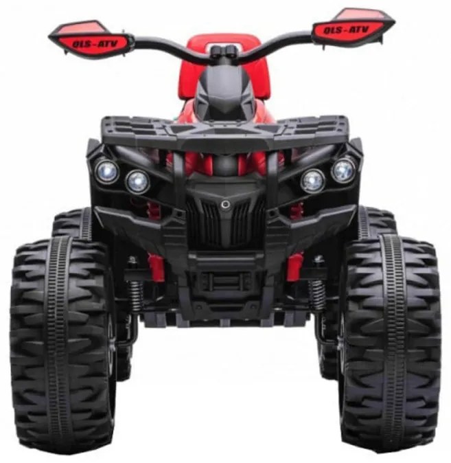 ATV Electric cu acumulator pentru copii NOVOKIDS™ PowerQuad PRO , Cu melodii si lumini, Lungime 103 cm, 3-8 ani , Max 35 kg , Roti EVA, 12V, 4