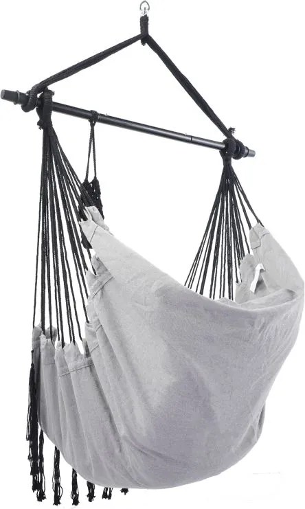 Balansoar suspendat MIADOMODO, gri, interior și exterior