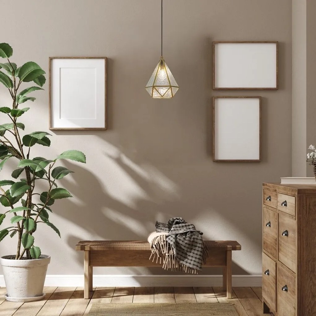 Lustra, Pendul design modern Norah transparent