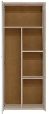 Comodă/Pantofar SIMO Stejar Sonoma/Alb