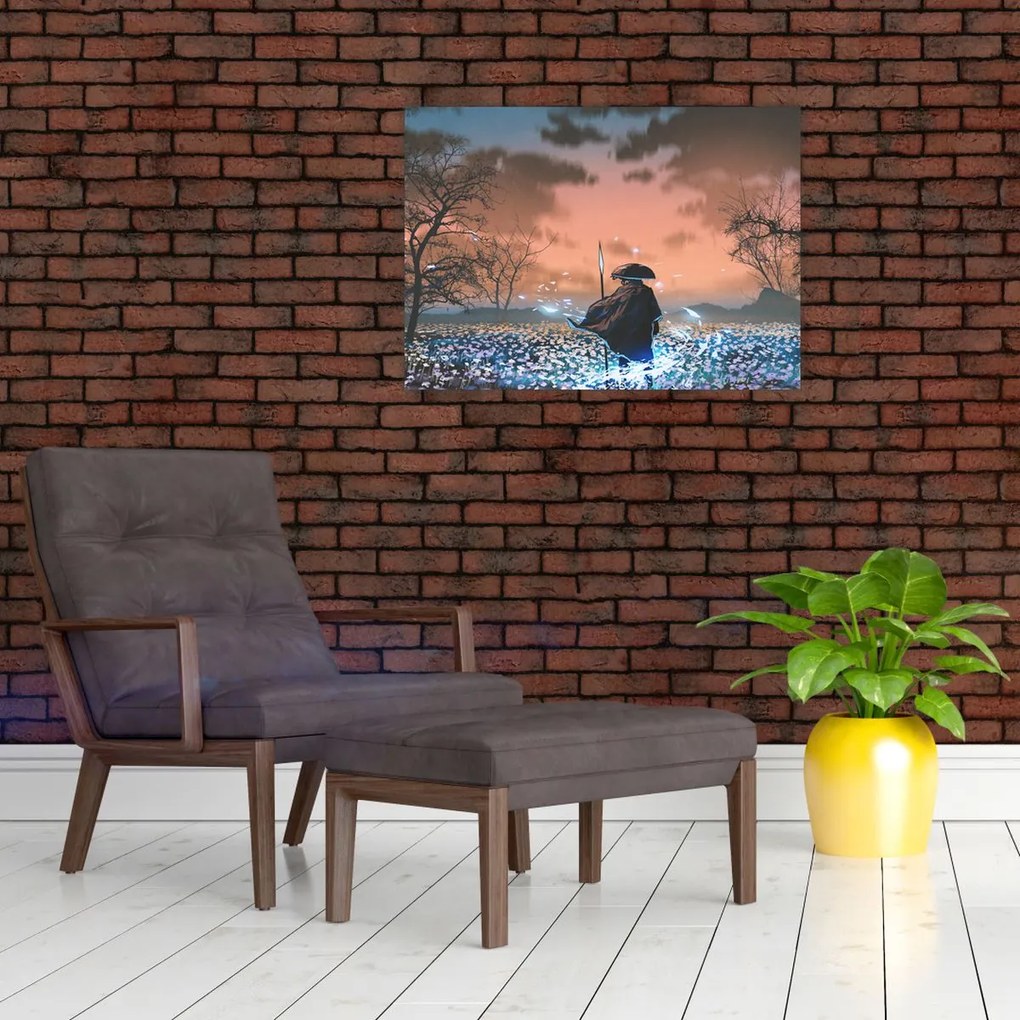 Tablou - Ilustrație a unui războinic (70x50 cm)