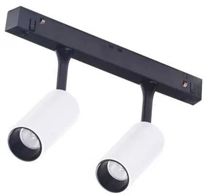 Set 2m sina magnetica monofazata cu iluminat inclus Alfa 52M2034WH alb, 3000K