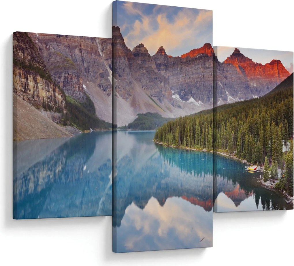 Tablou - Peisaj montan din Canada (90x60 cm)