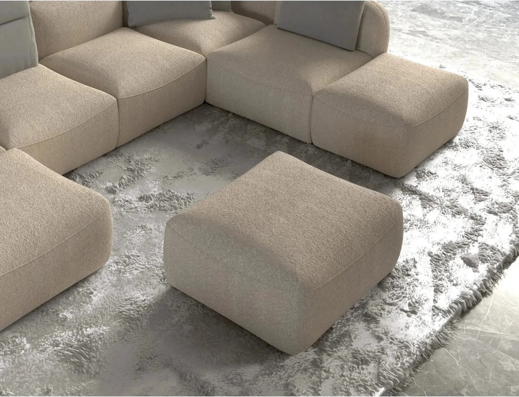 Taburet CANDELO, personalizabil materiale gama Oferta Avantaj, 90x70x4