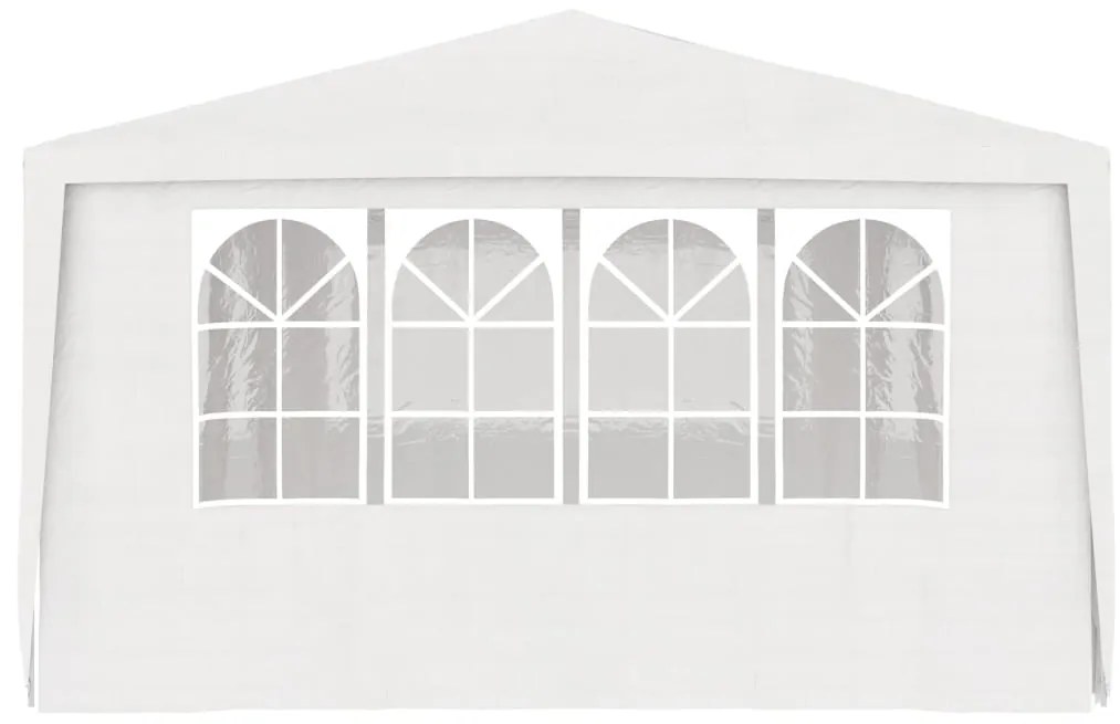 Cort de petrecere profesional cu pereti alb 4 x 6 m 90 g/m²