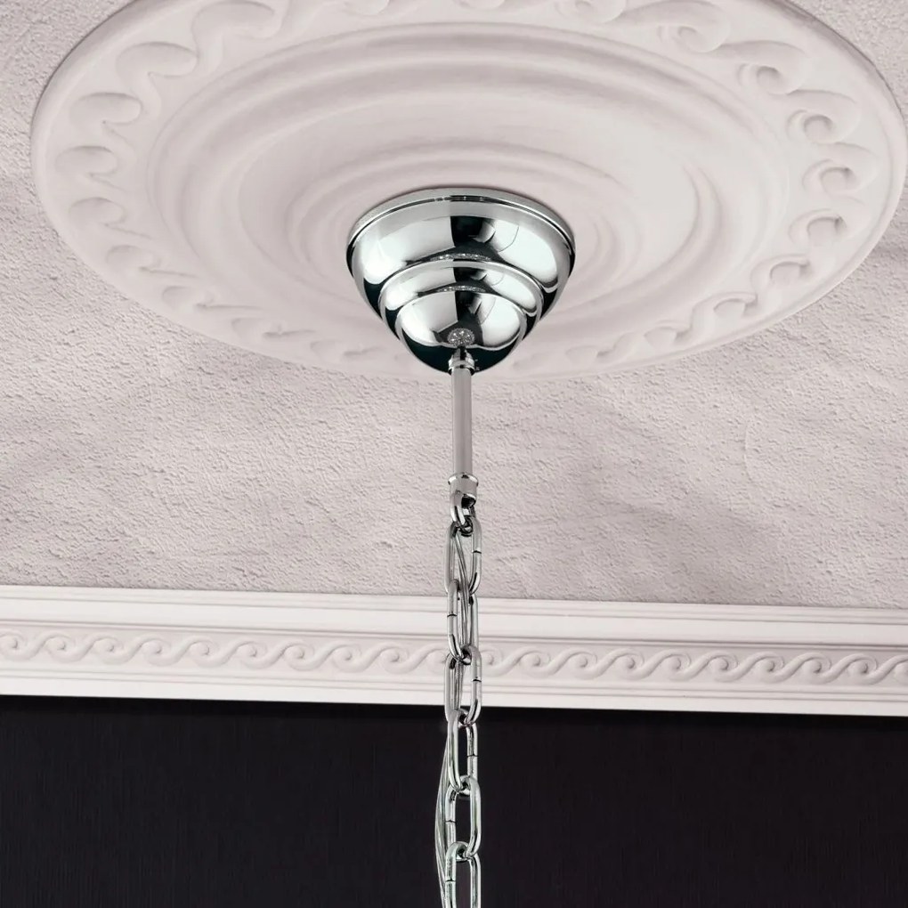 Lustra cristal Asfour, KRISTALL KLASSISCH crom 55cm