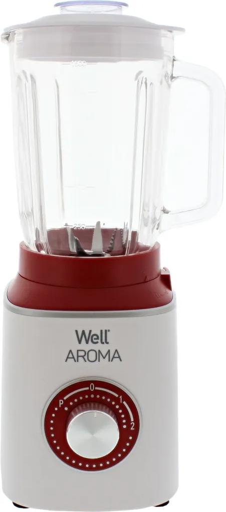 Blender Aroma Smoothie 600W 2 viteze si puls 1.5l Well