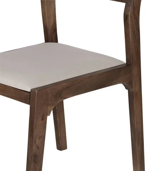 Scaun de sufragerie Eglo 424961 CALAMBA 84x55 cm maro/crem