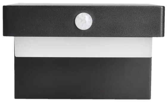 Aplică LED solară cu senzor Solight WO7201 PALERMO LED/5W/2000 mAh IP54