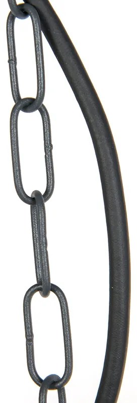 Lampă suspendată rustică pentru exterior gri închis IP44 - Kansas grafit