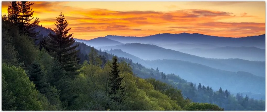 Tablou - răsărit de soare (120x50 cm)
