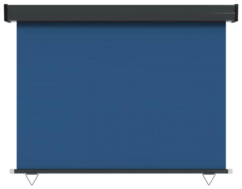Copertina laterala de balcon, albastru, 117x250 cm Albastru, 117 x 250 cm
