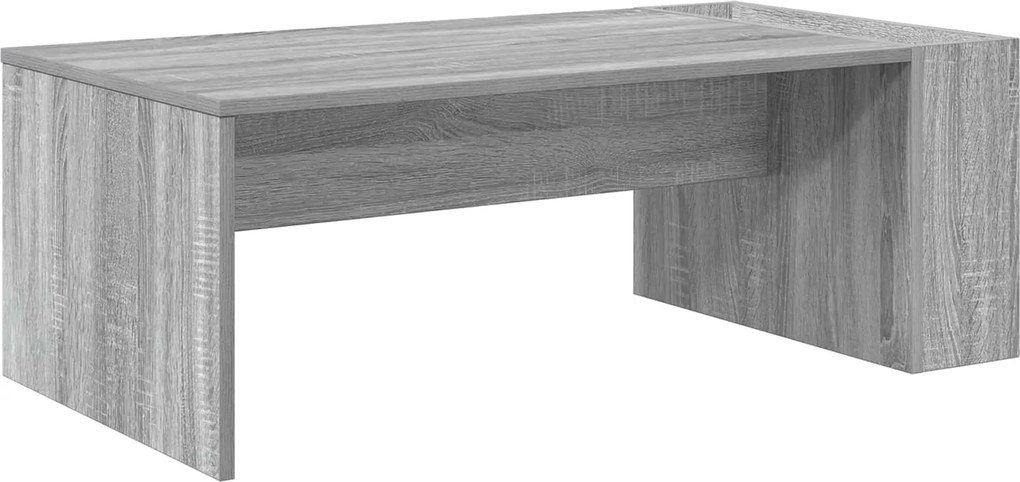 vidaXL Masă de cafea Gri Sonoma 95 x 50 x 34 cm Lemn compozit