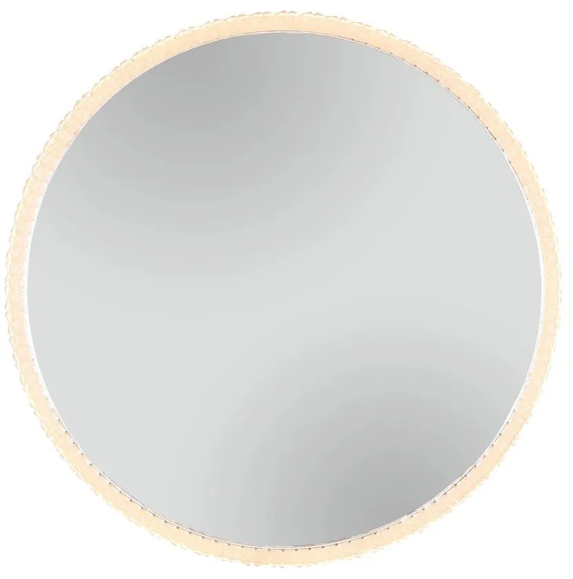 Oglindă de perete cu led ø 60 cm Yuna – Mirrors and More