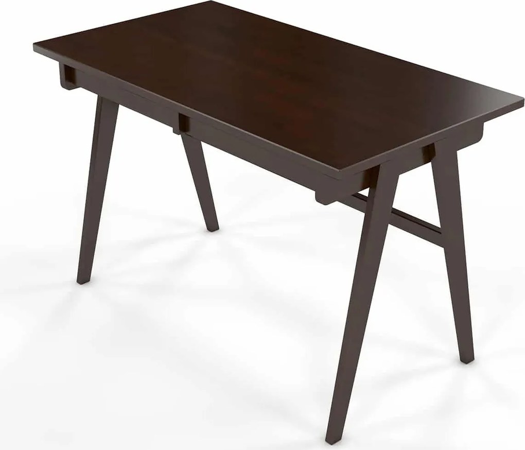 Birou lemn masiv Baraga Personalizabil, 120 × 65 × 75 cm - Wenghe