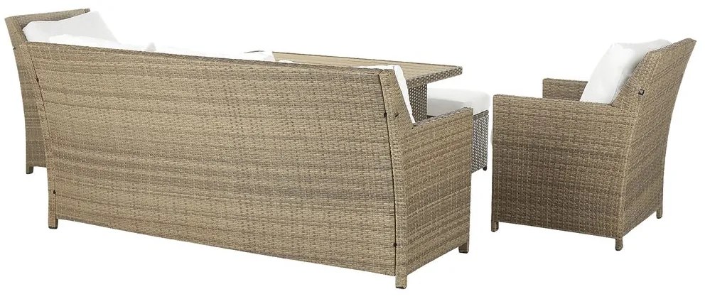 Set mobilier de grădină Francesca (maro). 1078971