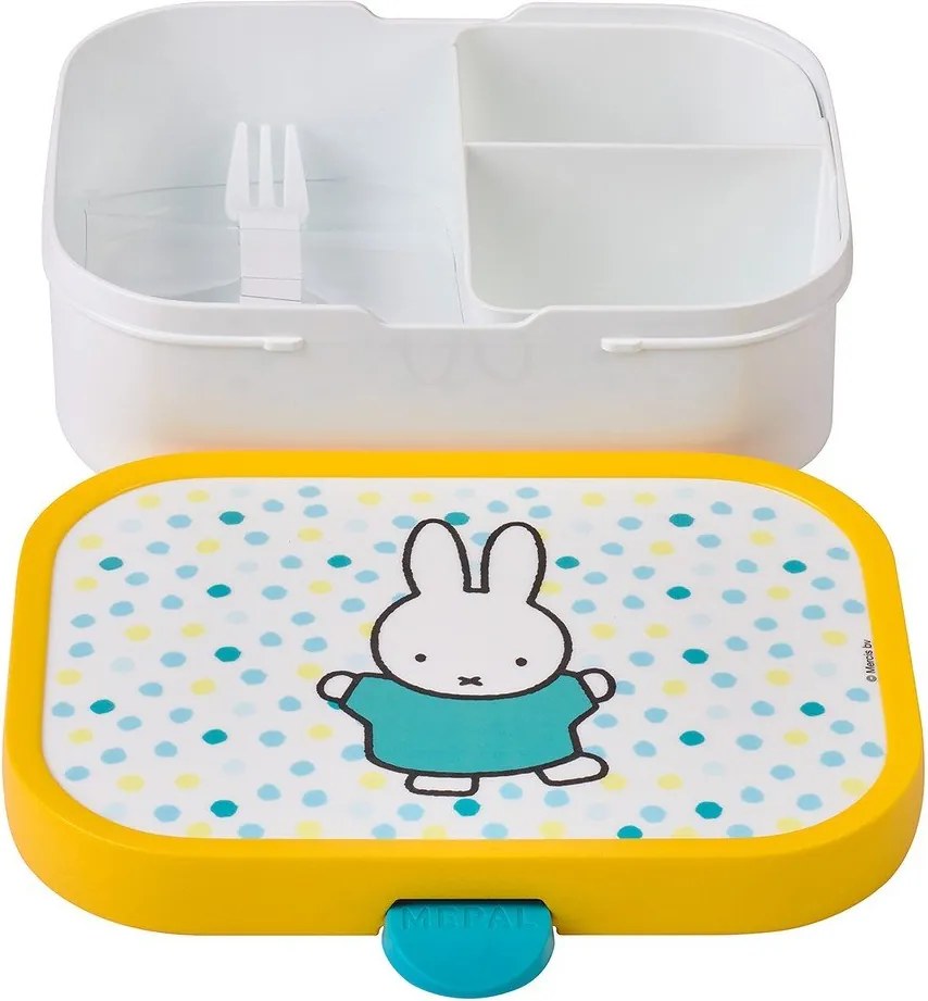 Cutie de gustări pentru copii Mepal Miffy Confetti