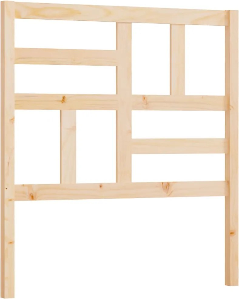 vidaXL Tăblie de pat, 81x4x104 cm, lemn masiv de pin
