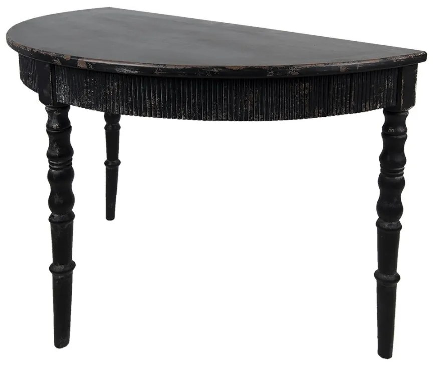 Consola neagra, din lemn, Noirea