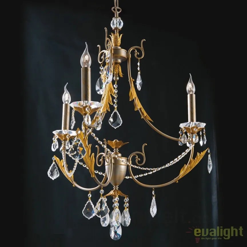 Candelabru LUX super elegant cu 3 brate Miramare LU 2407/3 OR