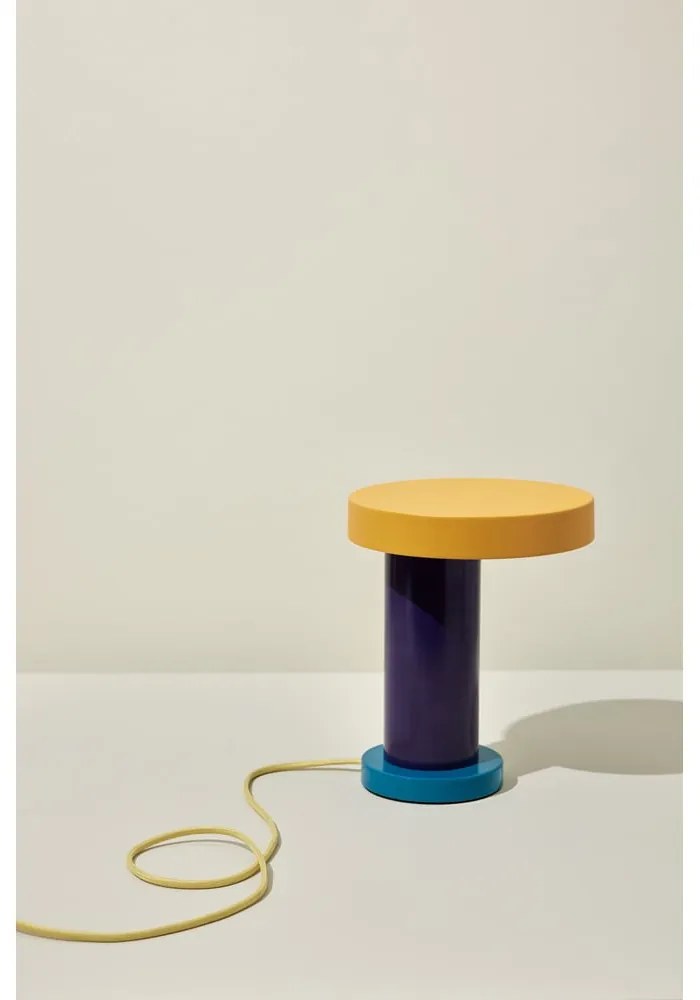 Veioză mov LED cu intensitate reglabilă (înălțime 25 cm) Magic – Hübsch