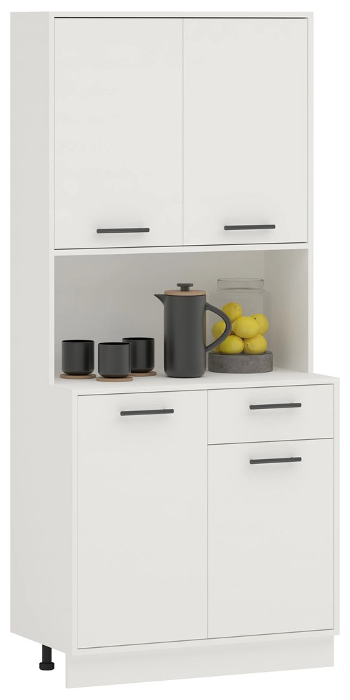 Bufet Oma, Alb, L 84 cm