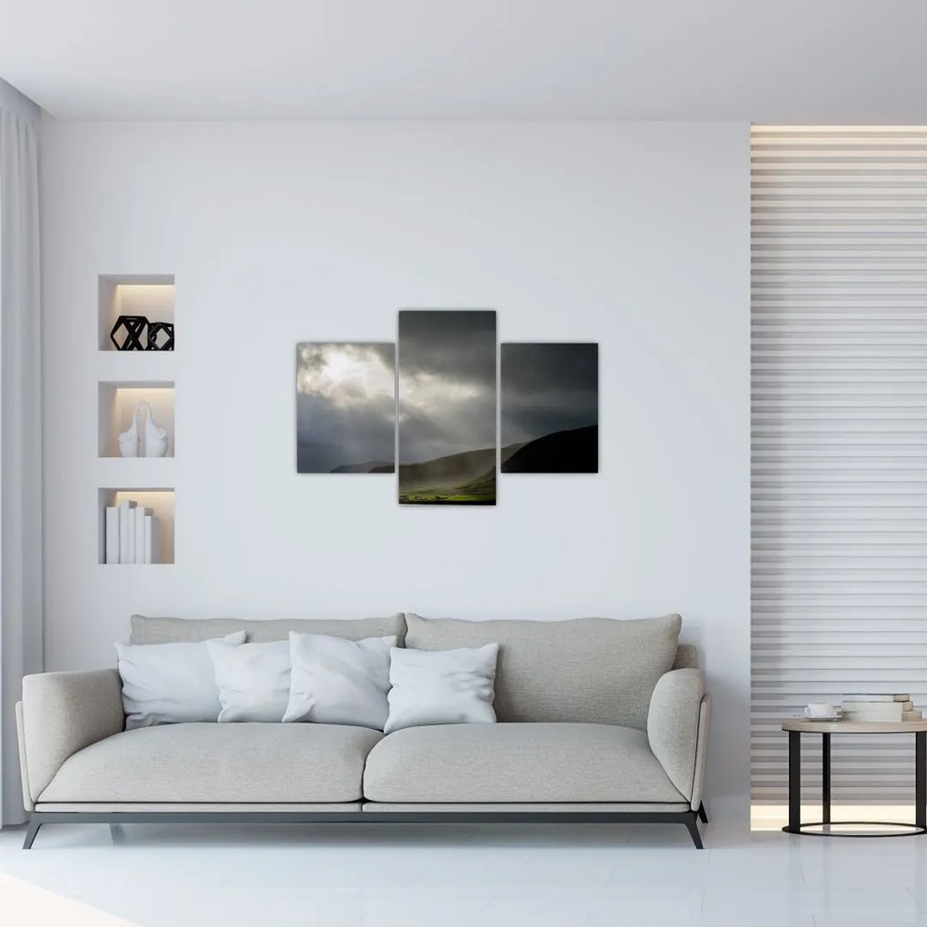Tablou cu furtuna în apropiere (90x60 cm)