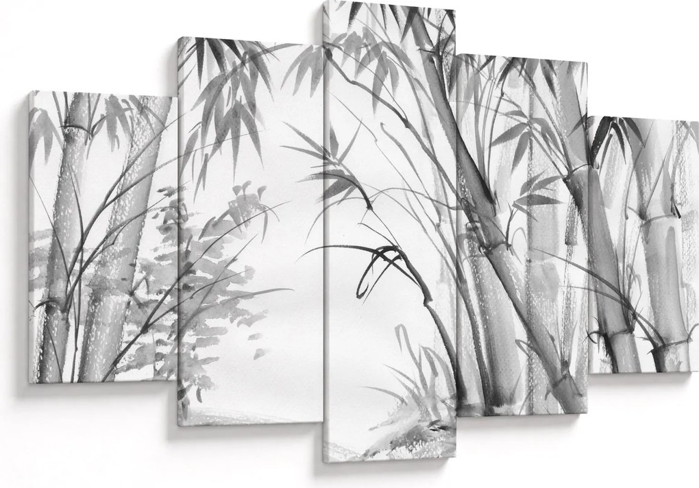 Tablou - Pădure de bambus (150x105 cm)