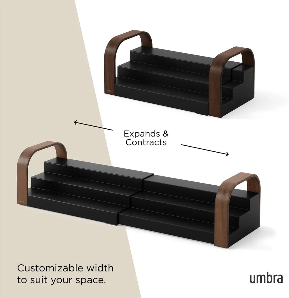 Organizator pentru mirodenii din plastic reciclat Bellwood – Umbra