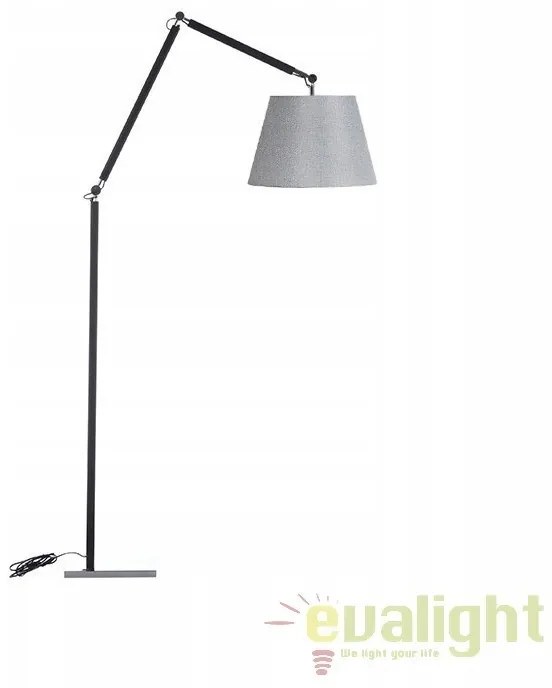 Lampadar directionabil design modern ZYTA L gri