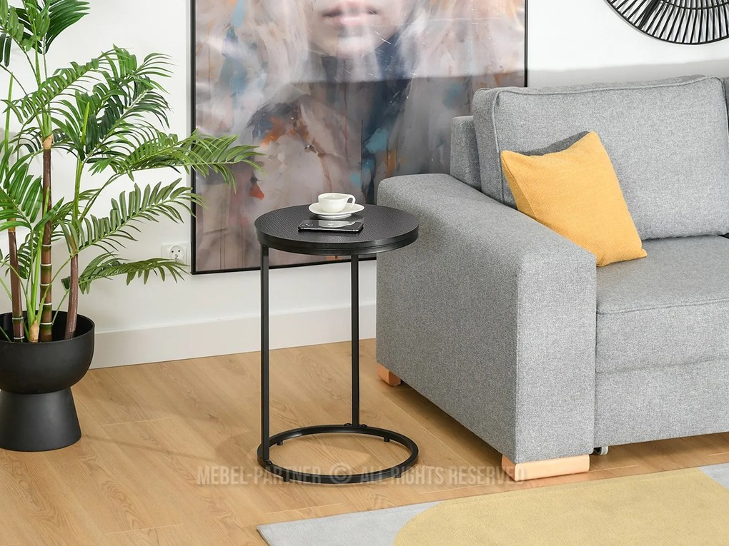 Măsuță de cafea Corden (lemn negru + negru). 1111589
