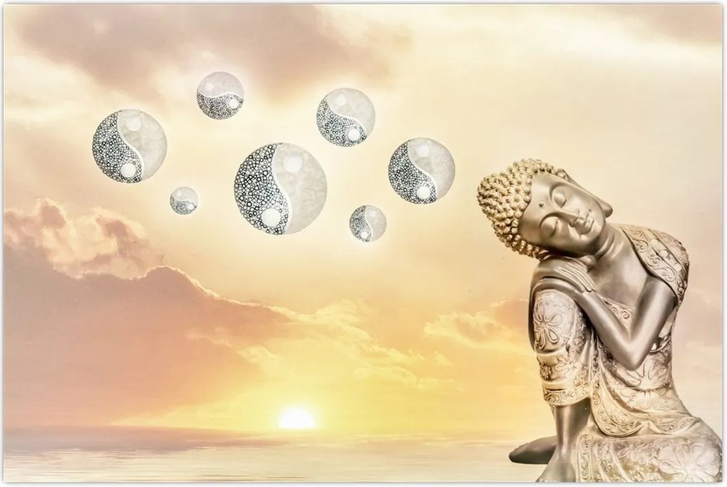 Tablou - Timp pentru meditații (90x60 cm)