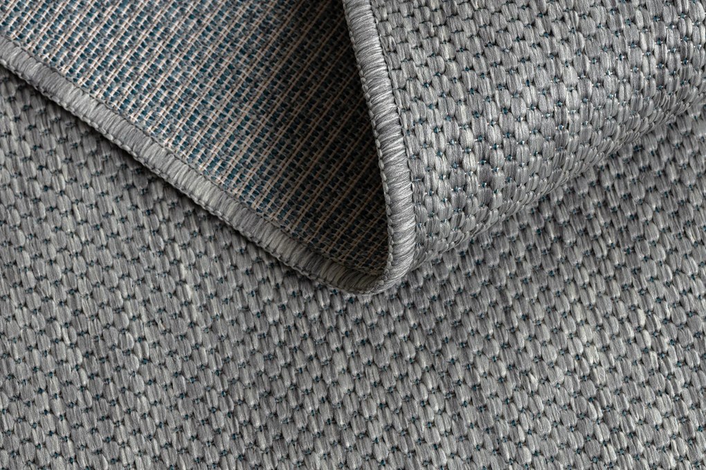 Covor SISAL SION A5165A Melanj țesute plate gri