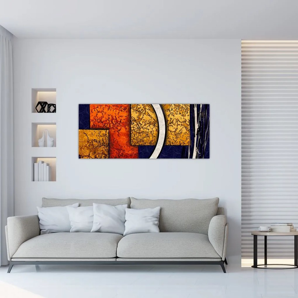 Tablou abstract (120x50 cm)