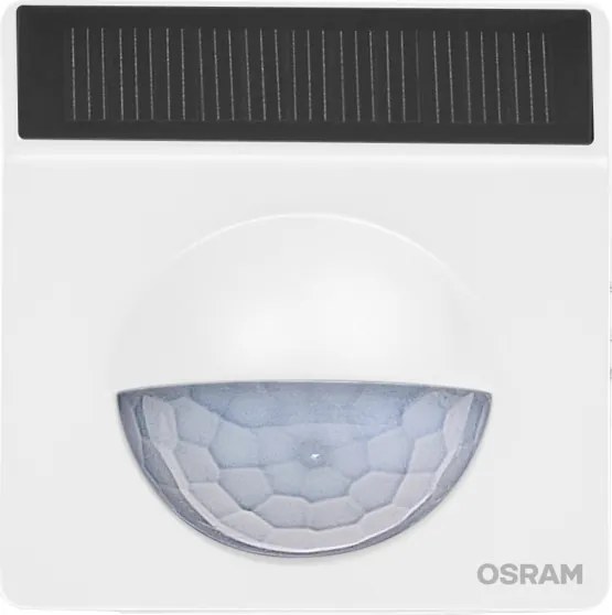 Osram - Senzor de mișcare solar SMART+ pentru exterior, 3,7 V, alb, IP65, Wi-Fi, 800 mAh