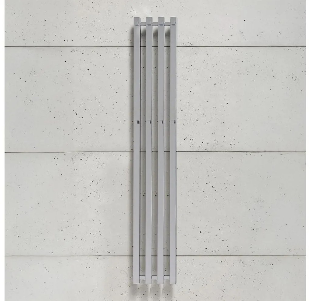 P.M.H. PX2C/4 - Radiator de baie tip scară PLUTO X, 350 W, 150 cm, crom lucios