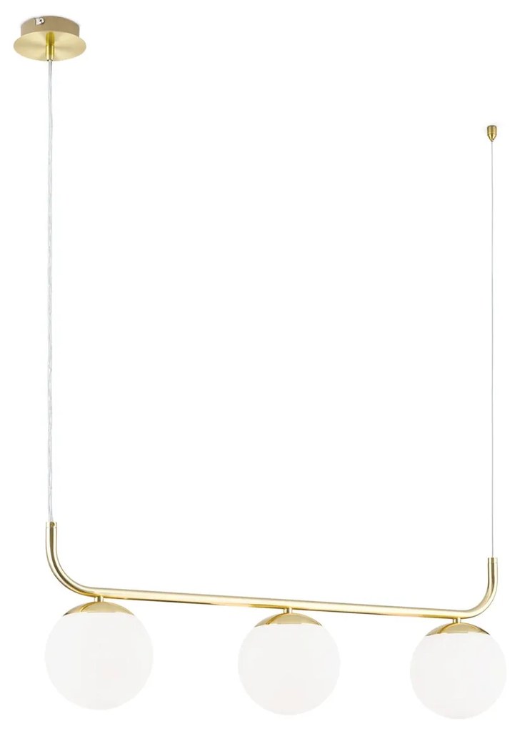Lustra cu 3 surse de lumina design modern Madis