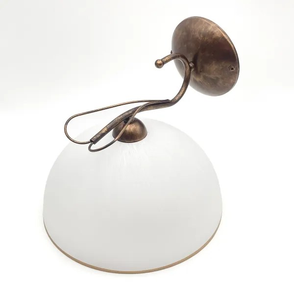 Aplica de perete COBRA, 1 x E27, 60 W, 230 V, bronz/patină