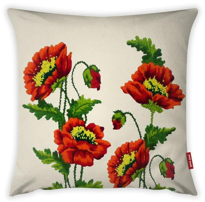 Față de pernă Vitaus Field Story, 43 x 43 cm