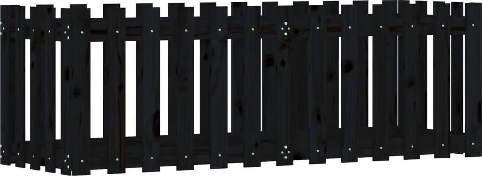 vidaXL Pat înălțat grădină design gard 150x50x50 cm lemn de pin tratat