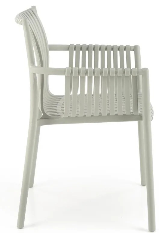 Scaun din plastic K492 gri