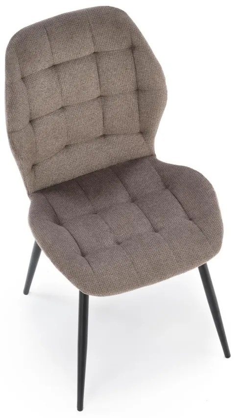 Scaun K548 stofa gri H84 cm
