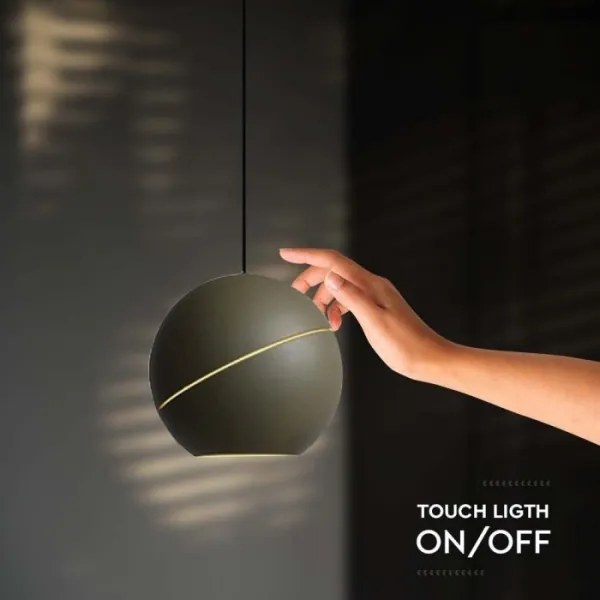 Lustră LED tactilă pe cablu LED/8,5W/230V 3000K auriu